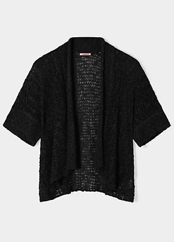 Joe Browns Popcorn-Knit Tie Waist Cardigan | Grattan