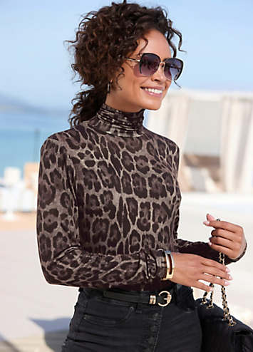 LASCANA-Jersey-Turtleneck-