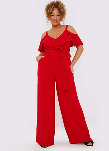 red jumpsuit size 16