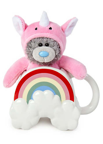 Me to You Tatty Teddy Rainbow Mug Plush Unicorn Grattan