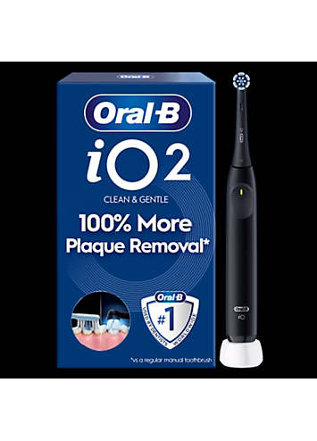 Oral-B iO2 Night Black Electric Toothbrush | Grattan