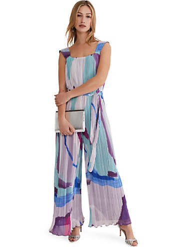 Phase Eight Rhona Abstract Wide Leg Jumpsuit