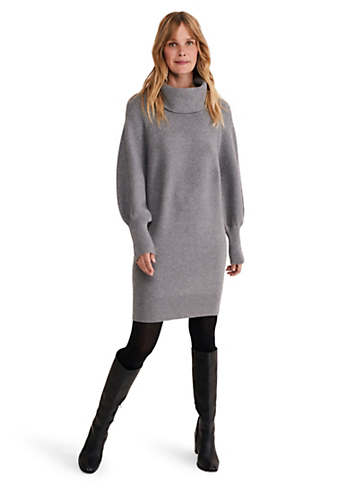 Cowl neck outlet jumper dress uk