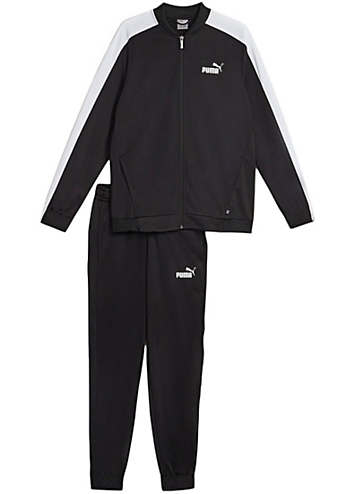 Puma, Active Tricot Mens Tracksuit Pants, Closed Hem Poly Tracksuit  Bottoms