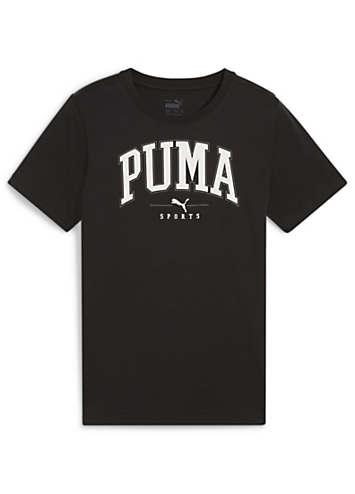 Puma Kids Squad Big Graphic T Shirt Grattan