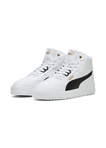 Puma Shuffle High Top Lace-Up Trainers Grattan