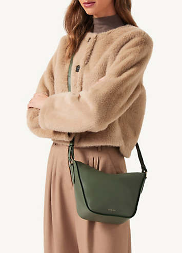 Radley London Oak Street Dark Olive Small Ziptop Crossbody Bag
