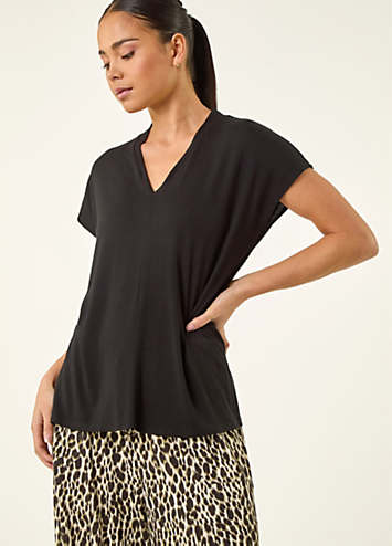 Roman Petite Cap Sleeve Stretch Top | Grattan