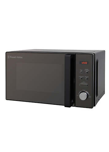 Russell Hobbs RHM2076B 20 Liter 800 W Schwarze Digitale Solo-Mikrowelle