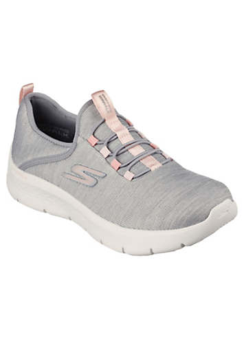 Skechers go walk lace deals up sneakers