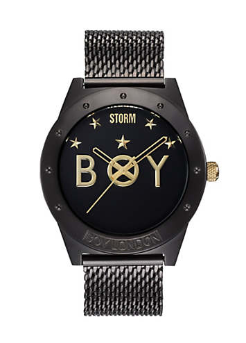 Storm Mens Boy Star Slate Watch by Storm London Grattan