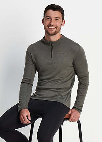 TOG24 Meru Men’s Cashmere Touch Base Layer Quarter Zip | Grattan