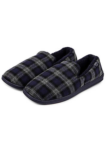 totes tartan slippers