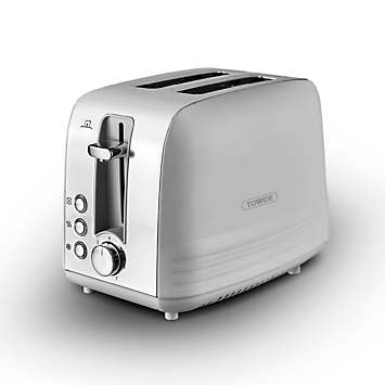 Tower Cavaletto 4 Slice Stainless Steel Pink Toaster