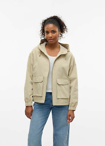 Vero Moda Curve VMZOA - Leichte Jacke - laurel wreath/grün