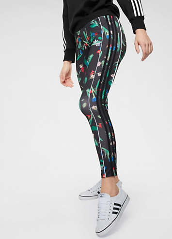 adidas all over print logo legging