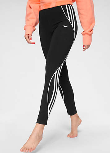 adidas 3 stripes piping leggings