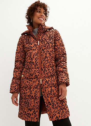 Leopard skin outlet coat