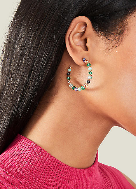 Accessorize sales hoop earrings