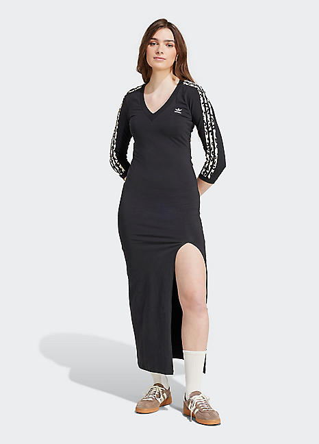 adidas leopard print dress