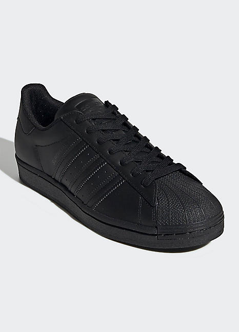 adidas originals superstar trainers in grey leather