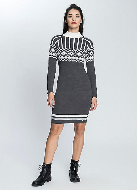 fine knit dress