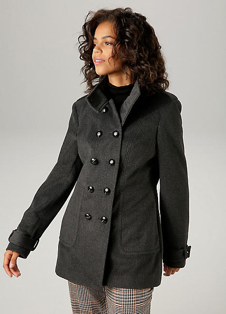 Aniston Pea Coat Grattan