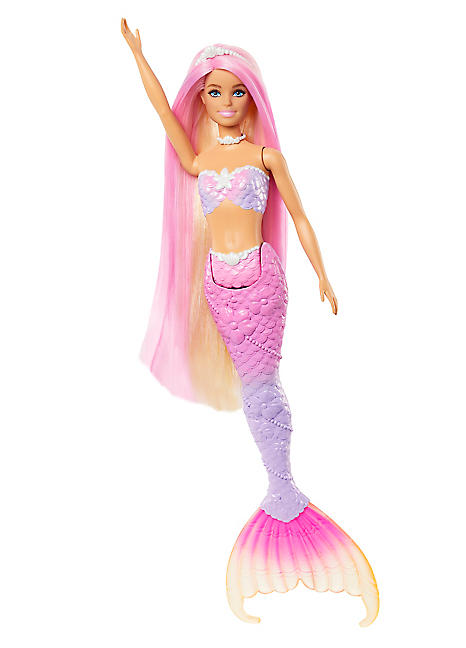 New Mermaid Barbie Doll newest 1991 Hair Changes to Rainbow Colors NRFB