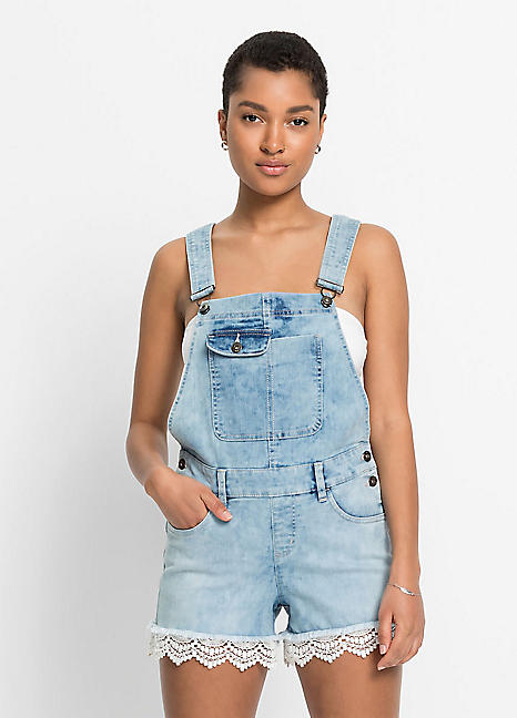bonprix Denim Dungarees | Grattan
