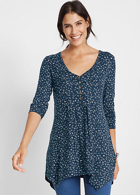 Sustainable A-Line Tunic by bonprix
