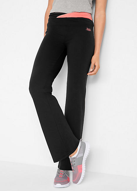 bonprix Bootcut Sports Sweat Pants