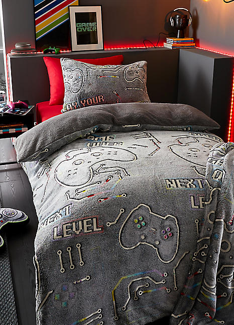 Glow in the dark duvet set best sale