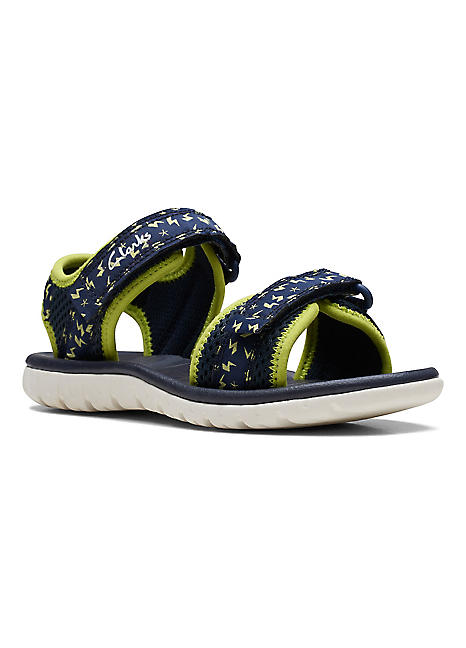 Clarks flip store flops kids yellow