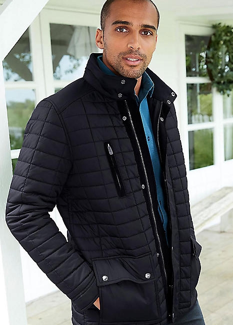 Cotton Traders Showerproof Quilted Jacket Grattan