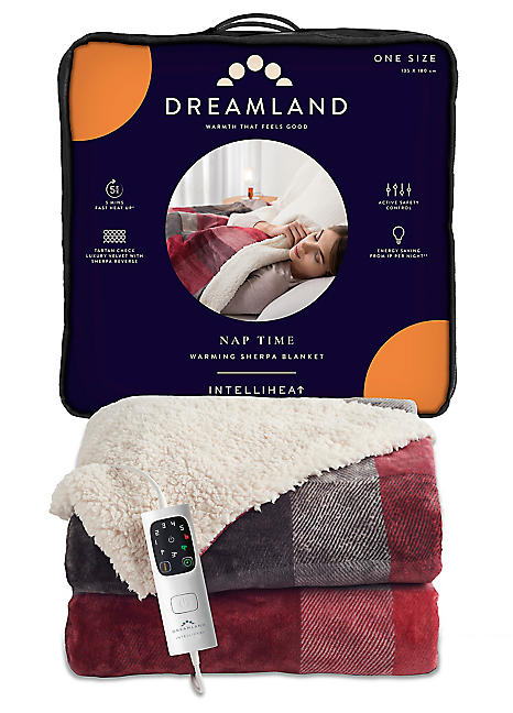 Sherpa Dreamland Boutique Electric Blanket King Sherpa Dreamland