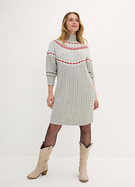 fairisle jumper dress uk