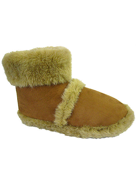 m and s slipper boots