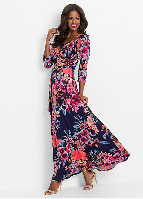 flattering maxi dress