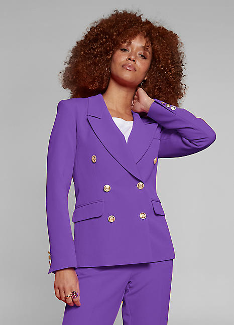 Kaleidoscope Boucle Blazer