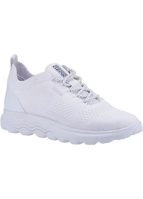 Geox White D Spherica A Sneakers Grattan