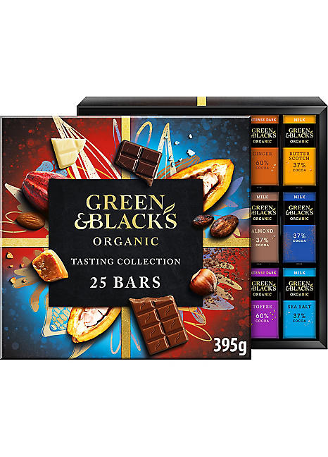 Green & Blacks Organic Tasting Collection 395g | Grattan