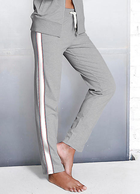 stripe lounge pants