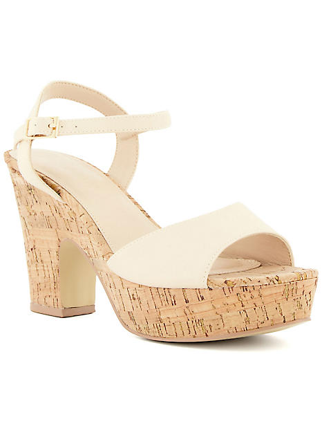 Platform sandals clearance dune