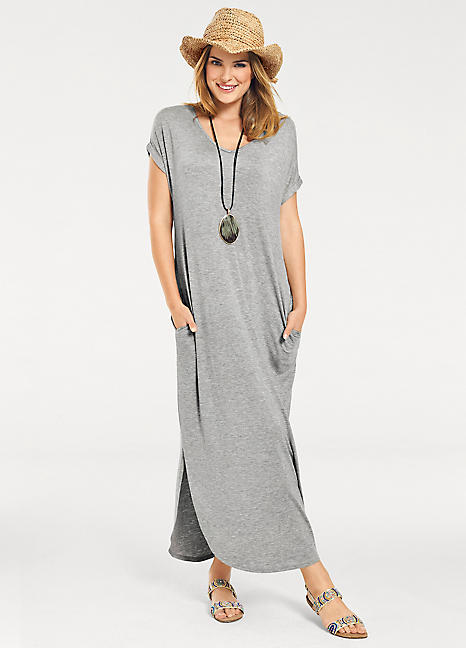 Heine Stretch Jersey Maxi Dress | Grattan