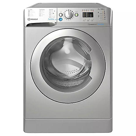 black indesit washing machine 8kg