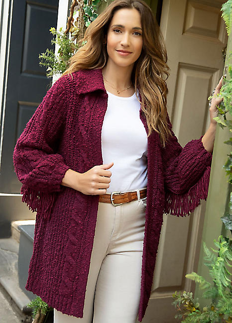 Joe browns clearance crochet cardigan