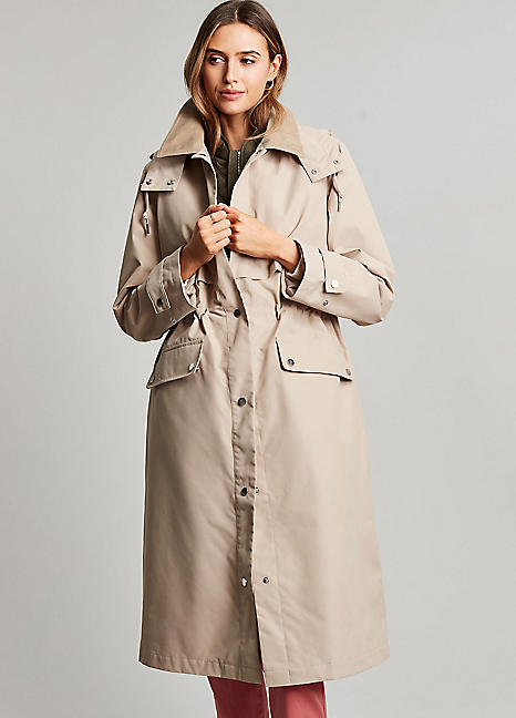 Joules windheath best sale wax trench coat