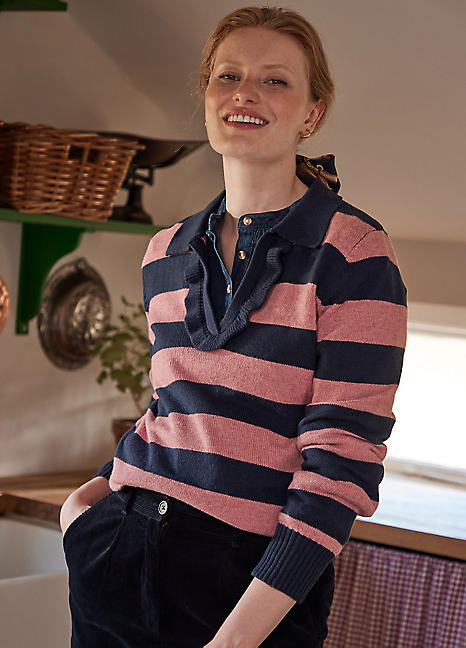 Joules on sale striped jumper