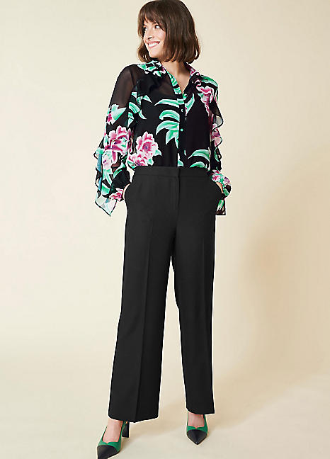 Kaleidoscope Wide Leg Trousers | Grattan