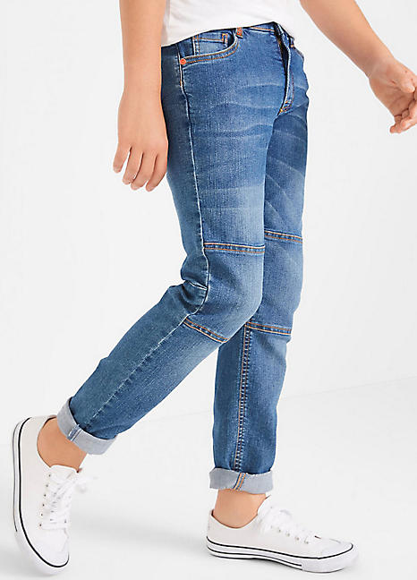 jeans with reinforced knees